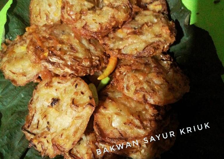 Bakwan sayur kriuk