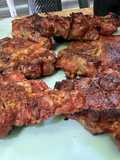 Churrasquitos de bondiola a la parrilla