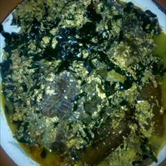 A picture of Egusi Soup.