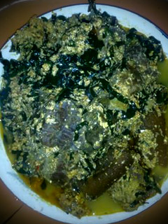 A picture of Egusi Soup.