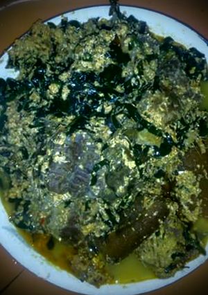 A picture of Egusi Soup.