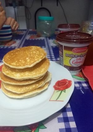Una foto de Hot cakes