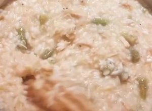 Foto de Risotto de Frango e Espargos