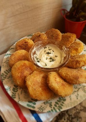 Una foto de Croquetas de repollo y zanahoria