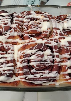 Foto resep Simple Cinamon roll yang empuk banget rotinya