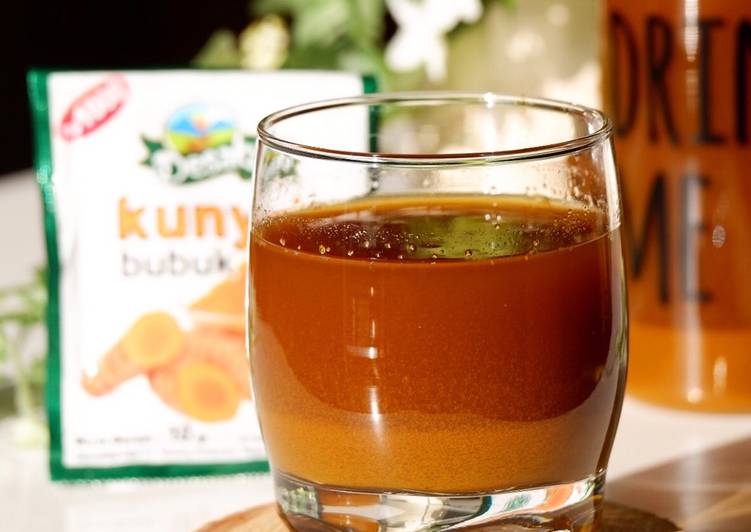 Resep Kunyit Asam (dari kunyit bubuk) yang Enak