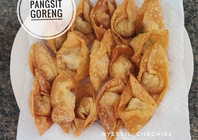 Resep Pangsit Goreng Oleh Yessil Chechiel Cookpad