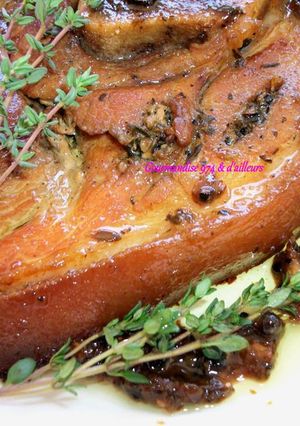 Une photo de Mon RÔTI de PORC à la marmite, façon Créole Réunionnais