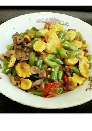 Foto resep Tumis jagung muda ati ampela