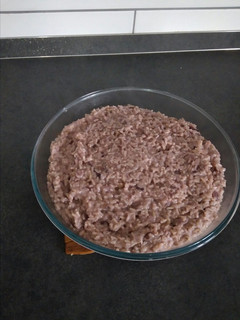 Una foto de Risotto con radicchio