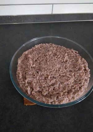 Una foto de Risotto con radicchio