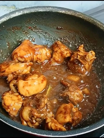 Cara Mudah Membikin Resep 42. Ayam kecap jadul yang  Bikin Ketagihan Anti Ribet, Uenak Banget