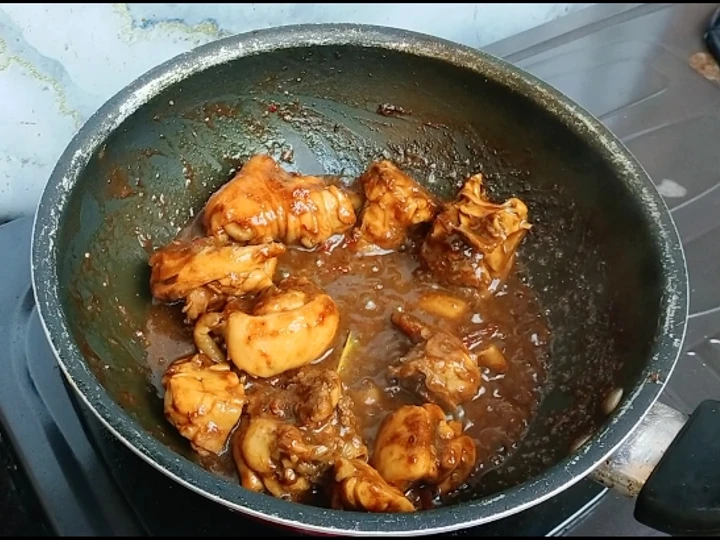 Cara Mudah Membikin Resep 42. Ayam kecap jadul yang  Bikin Ketagihan Anti Ribet, Uenak Banget