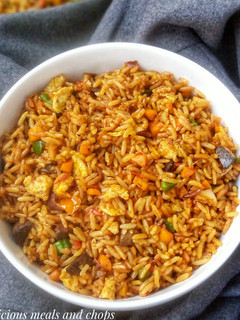 A picture of Curry Egg Fried Rice.