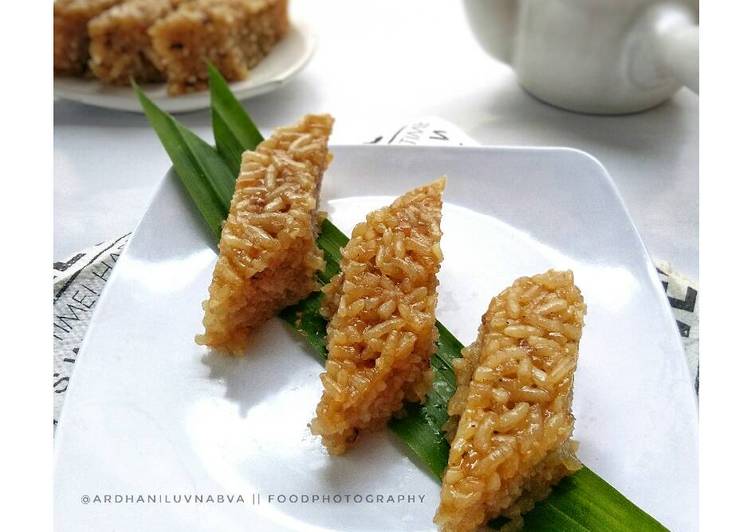 Resep Wajik Gula Merah #SelasaBisa #BikinRamadanBerkesan yang Bikin Ngiler