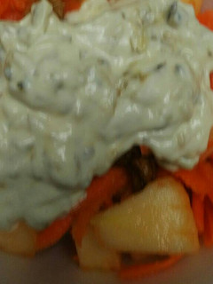 A picture of Apple Walnut and Carrot Salad.
