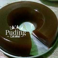 รูปของ Puding Caramel (agar agar gula merah)