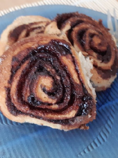 Kakaós csiga élesztős tésztából recept fotója