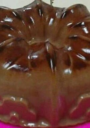 Una foto de Gelatina de chocolate