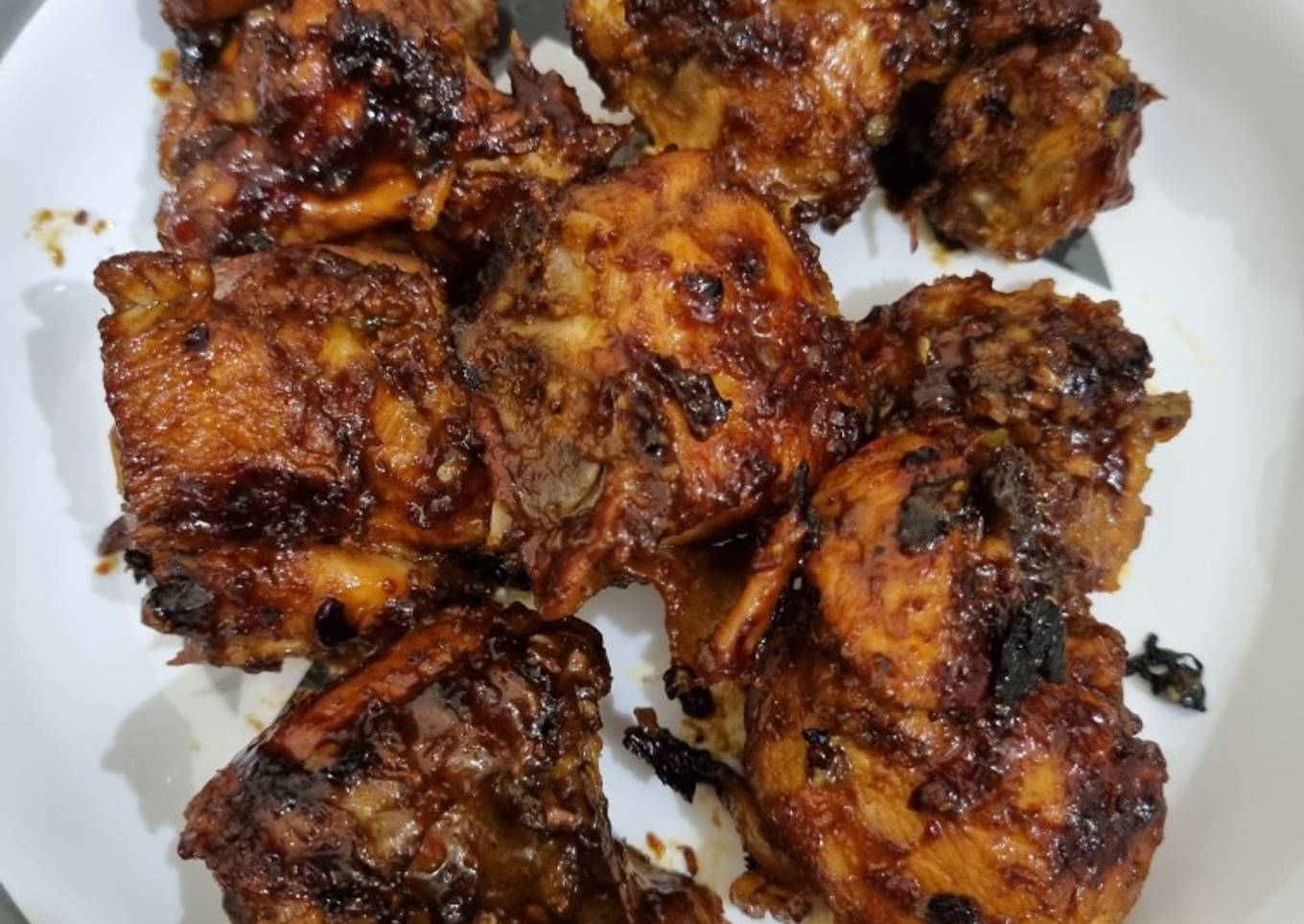 Ayam bakar bumbu rujak