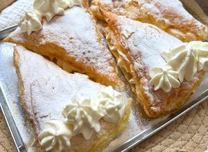 Foto principal de Hojaldres rellenos de chantilly de soja en Airfryer