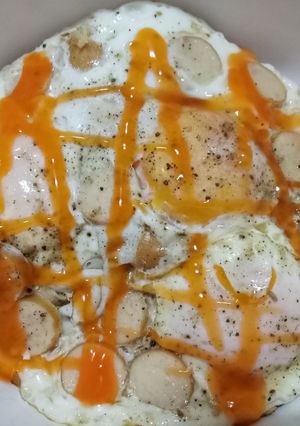 รูปของ ข้าวไข่ดาวอบ