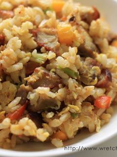 叉燒肉炒飯 的食譜成品照片