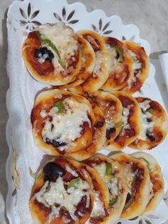 صورة لوصفة بيتزا