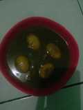Kolam Telur bulat kecap manis