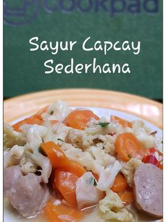 Foto resep Sayur Capcay Sederhana