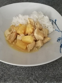 Ananászos csirkemell recept fotója