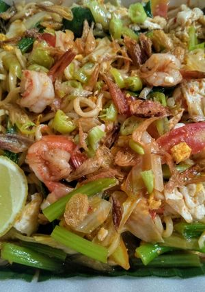Foto resep Mie nyemek/ becek seafood