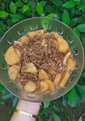 Foto resep Semur daging kentang