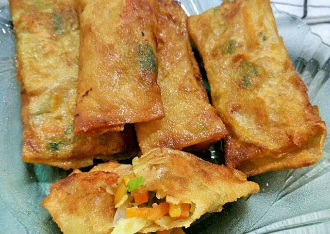  Resep Lumpia Goreng Sayur Ebi oleh Rezitamay Cookpad
