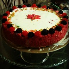 Red Valvet Jewel Cake A picture of Red Valvet Jewel Cake.
