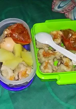 Foto resep Siomay Ayam Bumbu Kacang