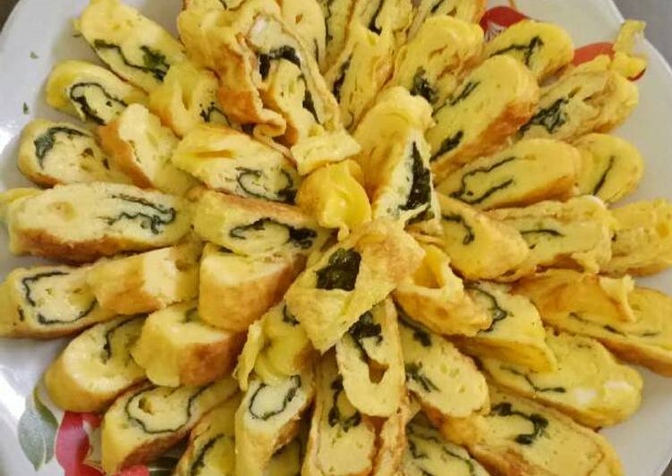 Nori egg (telur rumput laut)