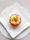 Tomate Recheado Com Queijo Minas