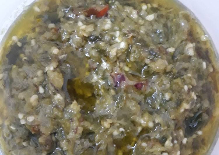 Recipe: Appetizing Sambel Lombok Ijo ala rumah makan padang