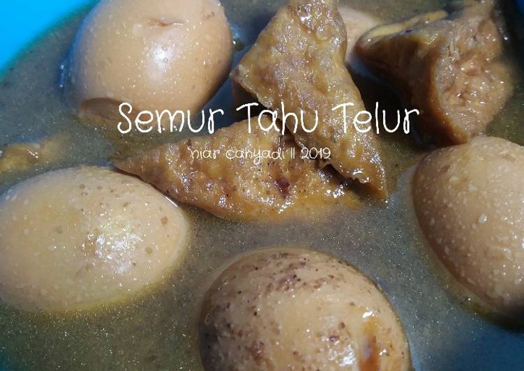 Semur Tahu Telur