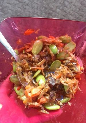 Foto resep Sambel teri pete