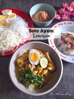 Foto resep Soto Ayam Lamongan dengan Koya