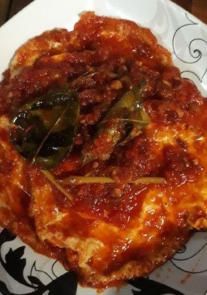 Foto resep Balado telor ceplok