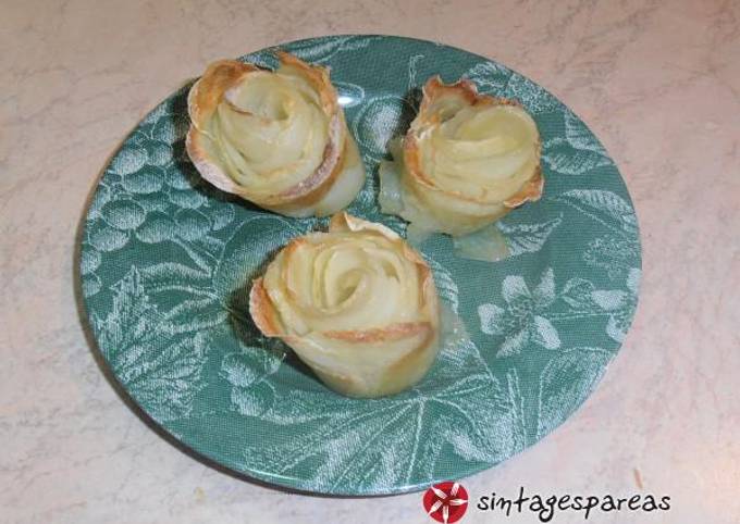 κύρια φωτογραφία συνταγής Τριαντάφυλλα πατάτας στο φούρνο