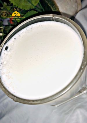 A picture of Tiger nut juice.