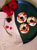 পোচড আপেল সন্দেশ (Poched apple sandesh recipe in bengali)