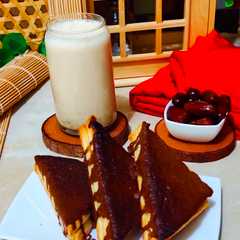 Cheese Caffee Toast Dan Air Nabeez-レシピのメイン写真