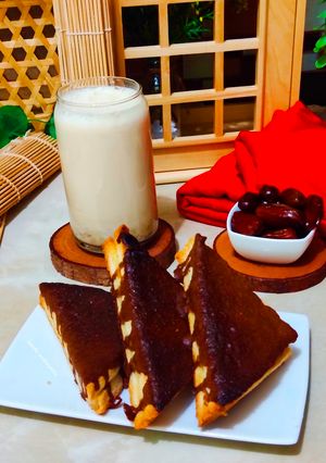 Foto resep Cheese Caffee Toast Dan Air Nabeez