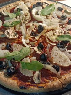 Una foto de Pizza hortelana
