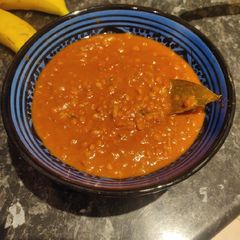 A picture of Green Lentil Dahl.